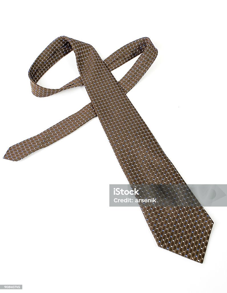 Brown Krawatte - Lizenzfrei Accessoires Stock-Foto