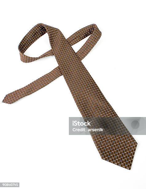 Brown Krawatte Stockfoto und mehr Bilder von Accessoires - Accessoires, Anzug, Arbeiten