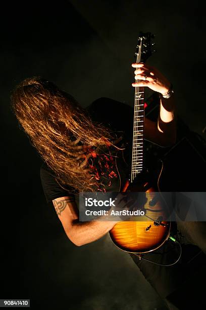 Guitarrista Foto de stock y más banco de imágenes de Actuación - Representación - Actuación - Representación, Amplificador, Aprender