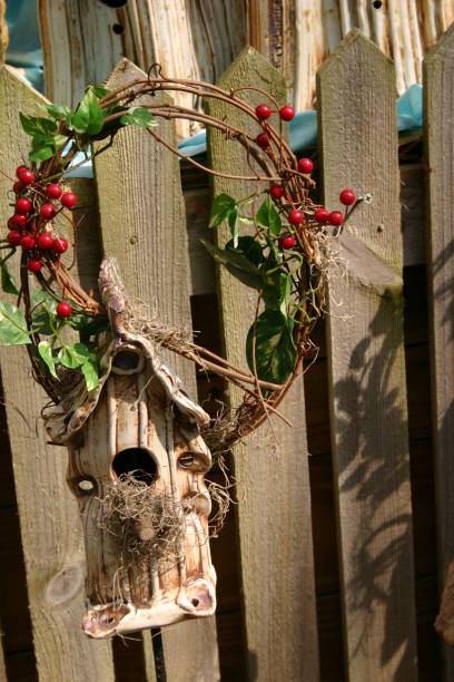 istock Wooden Bird House 90841565