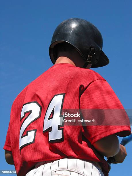 Baseball Player24 - zdjęcia stockowe i więcej obrazów Amator - Amator, Baseball, Bezchmurne niebo