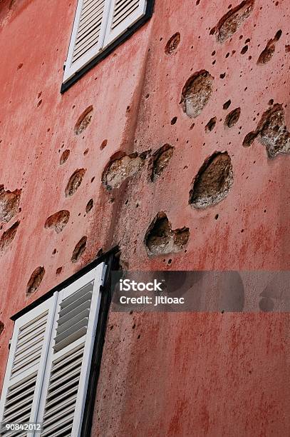 Damaged Wall Stock Photo - Download Image Now - Abandoned, Antique, Architecture