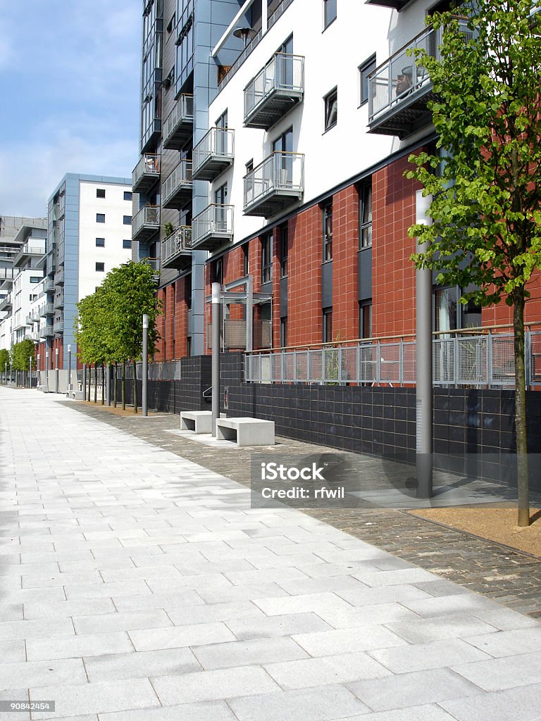 Harbour appartements, de Glasgow, Écosse - Photo de A la mode libre de droits