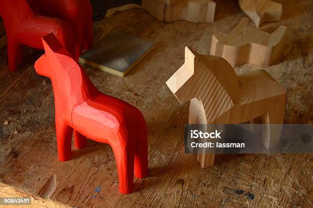 Wooden Horses Stock Photo - Download Image Now - Color Image, Craft Product, Cultures