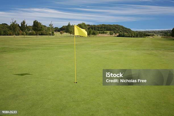 Allein Auf Den Golfplatz Stockfoto und mehr Bilder von Abgeschiedenheit - Abgeschiedenheit, Abwesenheit, Baum