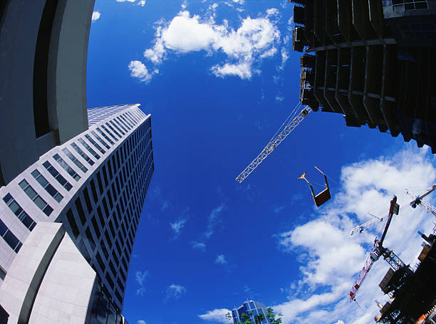 istock Highrise Construction from Fisheye 90844335