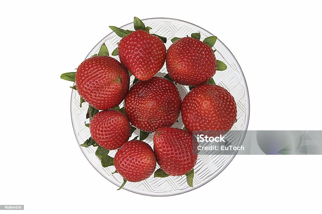 Soucoupe de fraise - Photo de Aliment libre de droits