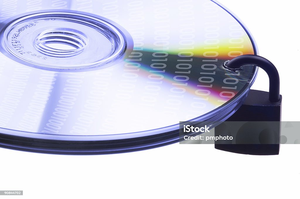 Безопасности данных - Стоковые фото DVD-диск роялти-фри