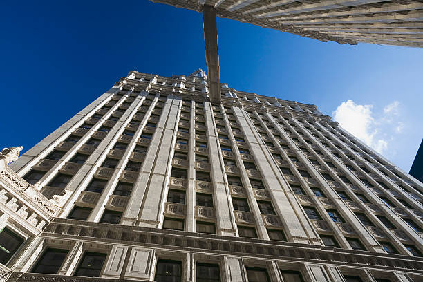 istock Chicago Wrigley Building with Skywalk 90844731