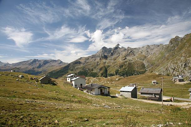 istock Little Town in the Alps 90845277