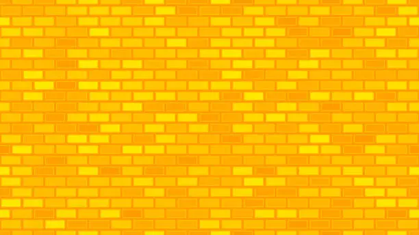 Vector illustration of Seamless brick pattern