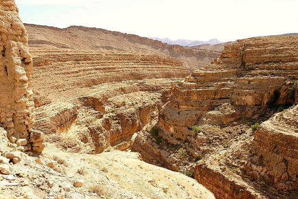 Canyon  tunisia sahara douz stock pictures, royalty-free photos & images