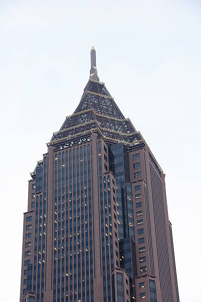 Skyscraper in Downtown Atlanta stock photo