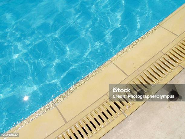 Swimming Pool Edge Stock Photo - Download Image Now - At The Edge Of, Blue, Buoy