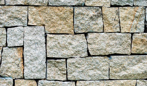 istock Close up of stone wall 908487644