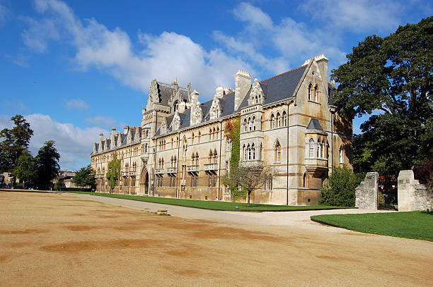 Oxford University building in the city centre.