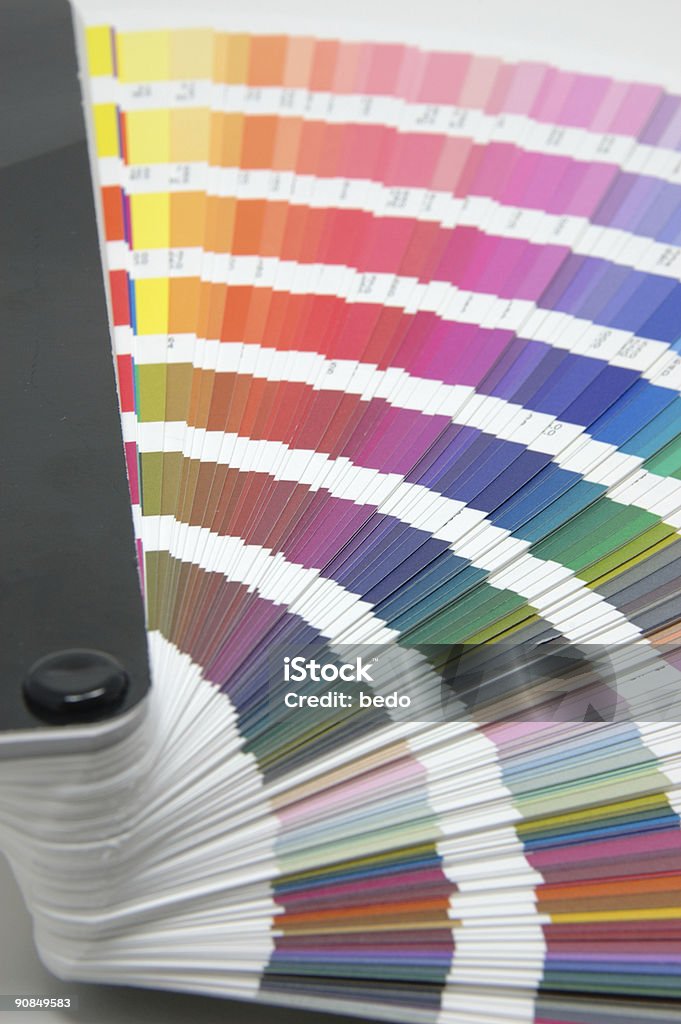Farbe-Leitfaden - Lizenzfrei Grafiksoftware Stock-Foto