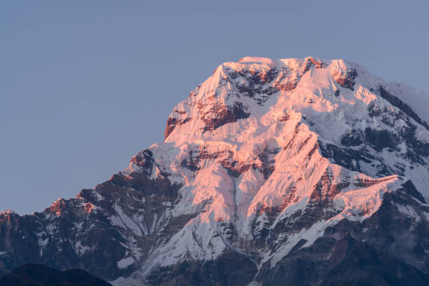 istock Annapurna South sunset close-up 908496296