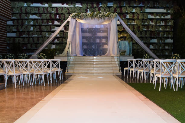 istock Jewish Hupa , wedding putdoor . 908499280