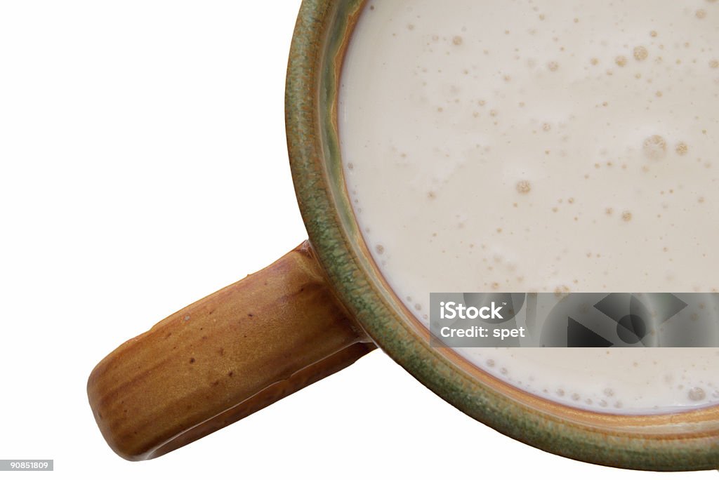 cup of milk  Beige Stock Photo