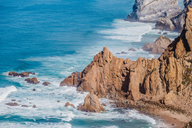 istock famous lighthouse ocean portugal 908528920