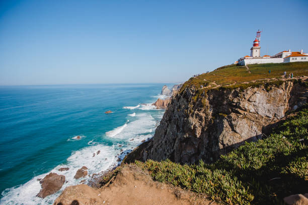 istock famous lighthouse ocean portugal 908531456