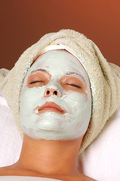istock Spa Organic Facial Masque Full Application 90853535