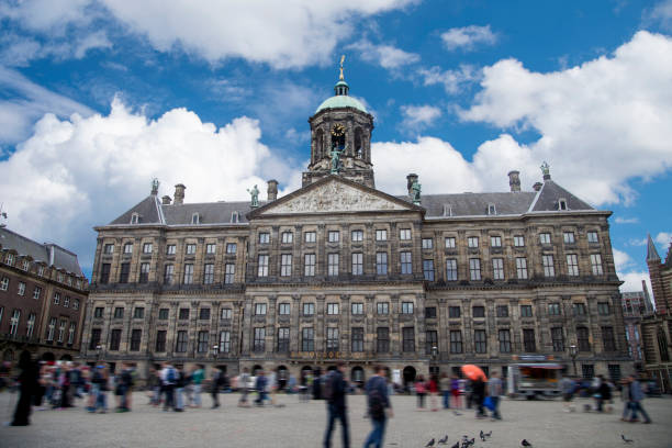 istock Traditional old buildings in Amsterdam 908535494