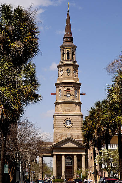 istock old church steeple under repair 90853562