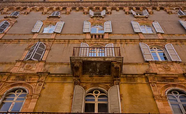 Italian housefront