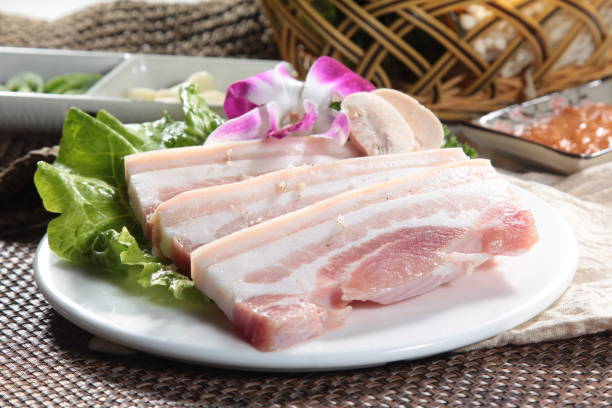 raw pork or ham