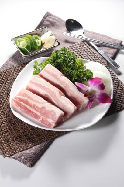 raw pork or ham