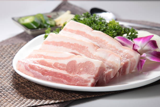 raw pork or ham