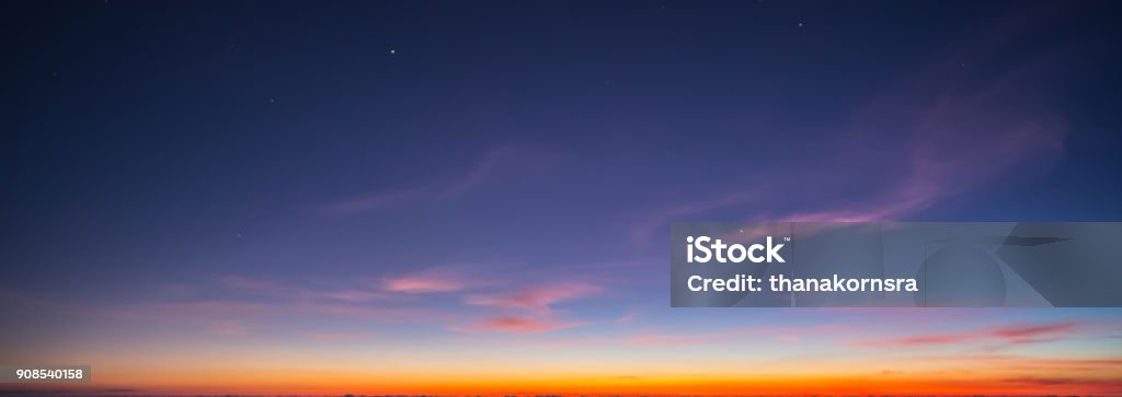 sunset sky star background light sunrise nature for design Sky Stock Photo