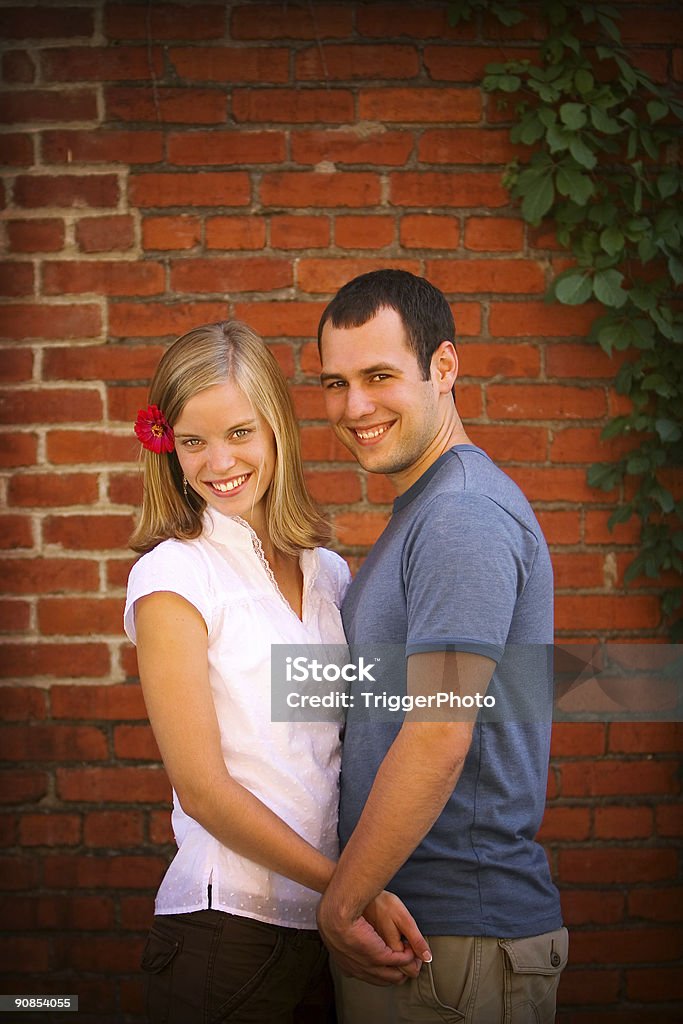 Attrayant couple portraits - Photo de Adolescence libre de droits