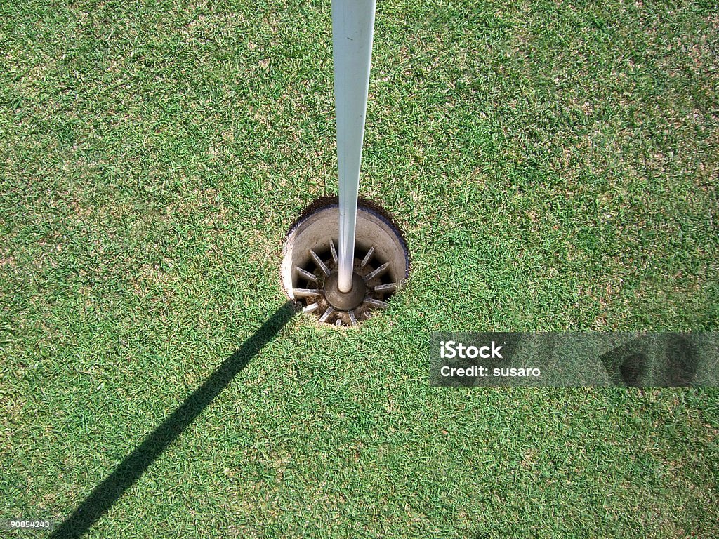 Golfer Vision Flag Stock Photo