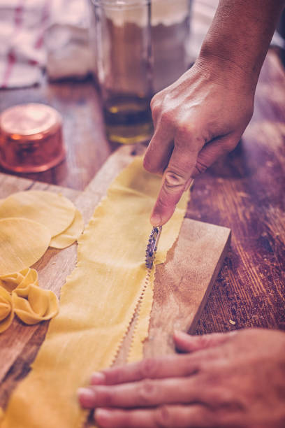 istock Preparing Homemade Tortellini Pasta 908545648