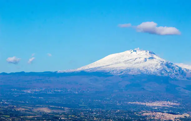 Photo of Mount Etna Landscape