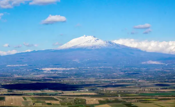 Photo of Mount Etna Landscape