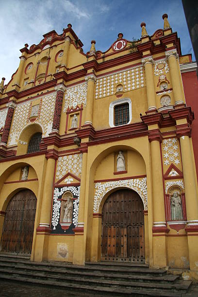 istock church of San Cristobal Mexico 90854817
