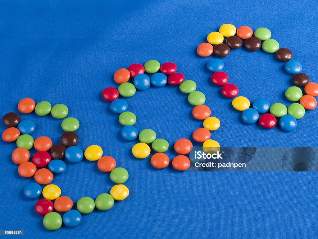 ¡Bu! Candy trozos de Chocolate - Foto de stock de Azúcar libre de derechos