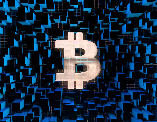 istock 3d illustration, virtual transaction currency, bitcoin, internet finance, internet economy 908556582