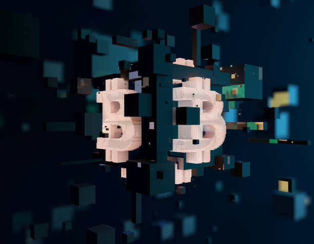 istock 3d illustration, virtual transaction currency, bitcoin, internet finance, internet economy 908557058