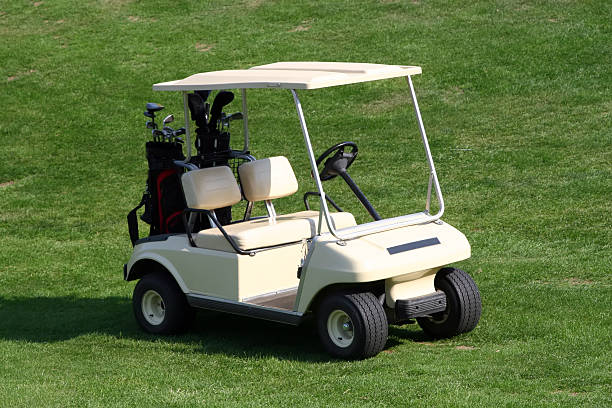 Golf Cart stock photo