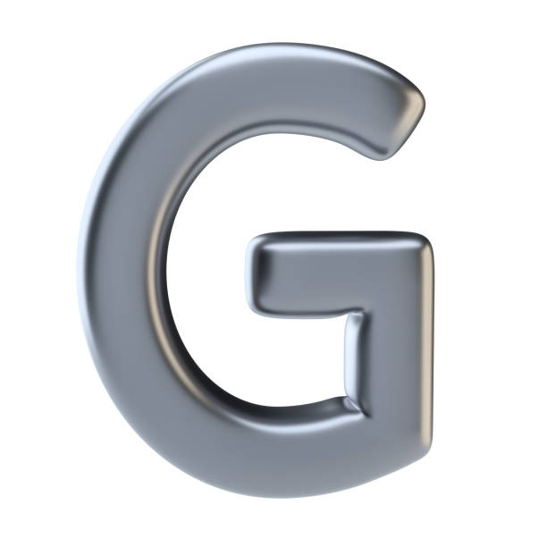 istock Metal letter uppercase 908565082