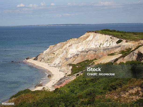 Foto de Cliff De Acima e mais fotos de stock de Aquinnah - Aquinnah, Arbusto, Cabeça Humana