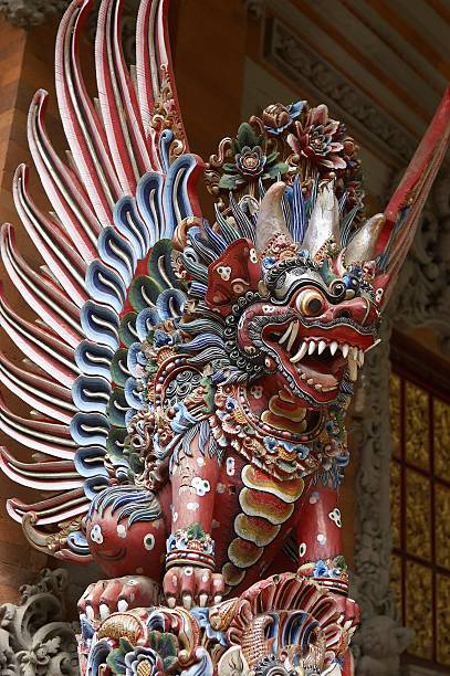 istock temple dragon bali indonesia 90856884