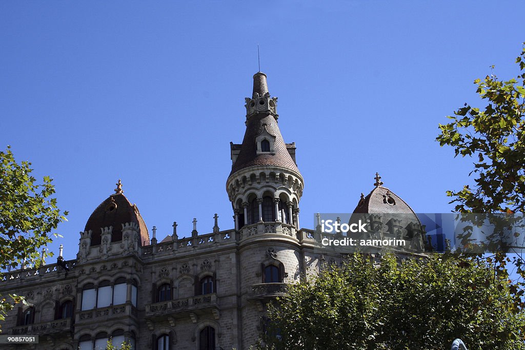 Barcelona-Gebäude - Lizenzfrei Architektur Stock-Foto