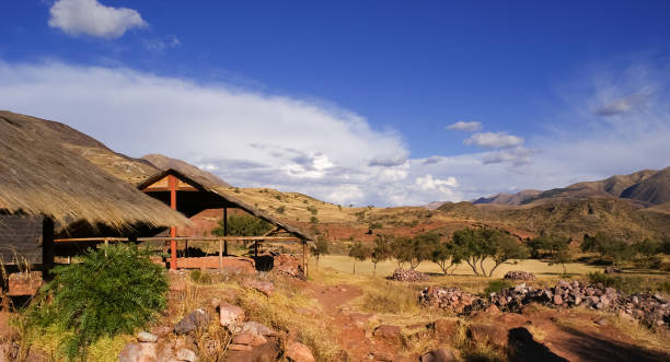 istock Archeological site in the Andean mountains in the Cuzco 908574290