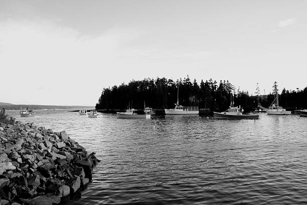 istock boats leaving the harbor 90857536